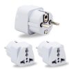Adaptateur Universelle Type E/Type-F Avec Prise D'alimentation