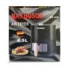 Friteuse à Air Electrique MAXBQSCH 5800W, 220V Noir 4,5L