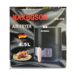 Friteuse à Air Electrique MAXBQSCH 5800W, 220V Noir 4,5L, Garantie 1 Mois