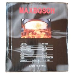 Alternative view of Friteuse à Air Electrique MAXBQSCH 5800W, 220V Noir 4,5L, Garantie 1 Mois