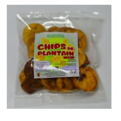 Chips de Plantain Mûrs Epicés, Pack de 12 Sachets de 40g