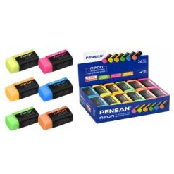 PENSAN Gomme NEON ERASER 24 gommes