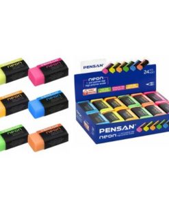 PENSAN Gomme NEON ERASER 24 gommes