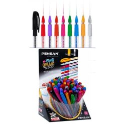 PENSAN Stylo à gel GLITTER GEL PEN 60 sytlos
