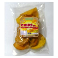 Chips de Patate douce épicée 480g, Pack de 12 Sachets de 40g