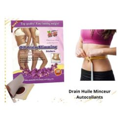 Drain d'Huile Minceur Autocollants 10 Pièces