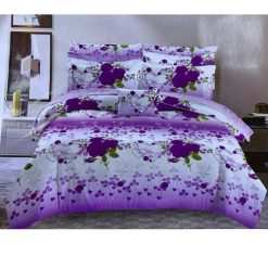 Ensemble 2 Draps de lit + 2 Taies d'Oreiller pour 2 places