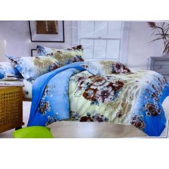 Ensemble 2 Draps de lit + 2 Taies d'Oreiller pour 2 places