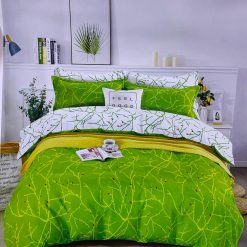 Ensemble 2 Draps de lit + 2 Taies d'Oreiller pour 2 places