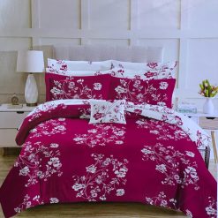 Ensemble 2 Draps de lit + 2 Taies d'Oreiller pour 2 places