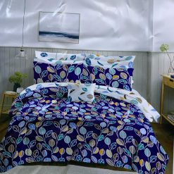 Ensemble 2 Draps de lit + 2 Taies d'Oreiller pour 2 places