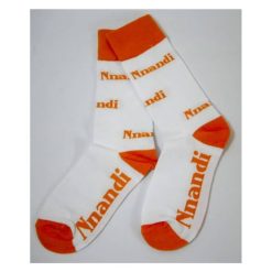 Nnandi, Paire de Chaussette Orange