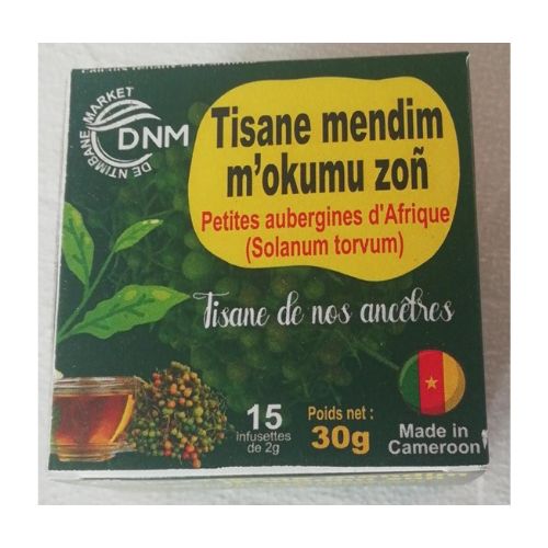 Tisane d'Aubergine Mendim Me Zon 15 Infusettes