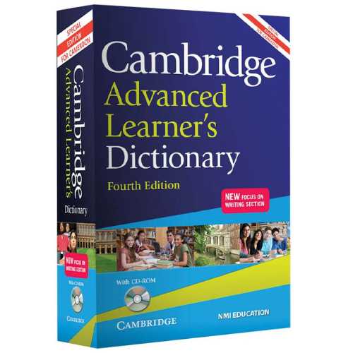 Cambridge Advanced Learner's Dictionnary, 4th Edition With CD-ROM