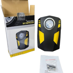 Compresseur d'Air Portable Multifonctionnel Pompe à Air Numérique Pour Pneus Avec Lumière LED 12V