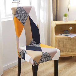 Housses de Chaise Elastiques pour Salle à Manger 6 pièces