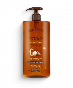 Evoluderm Shampooing Cheveux Nourrissant Argan Divin 1000 ml
