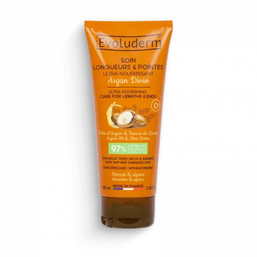 Evoluderm Après-Shampooing Cheveux Démêlant & Nourrissant Argan Divin 200 ml