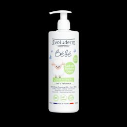 Evoluderm Lait de Toilette Doux Visage & Corps Pour Bébé 500 ml
