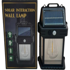 Lampe Murale avec Panneau Solaire Détecteur de Mouvement BK-888 600 Lumens Garantie 1 Mois