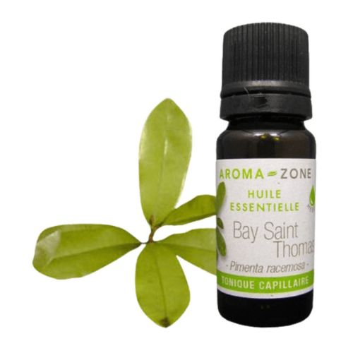 Huile Essentielle de Bay Saint Thomas, Aroma-Zone - Énergie pour Corps & Cheveux , 05ml et 10ml