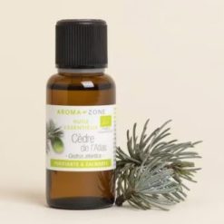 Huile Essentielle de Cèdre de l'Atlas BIO , Aroma-Zone - Anti-Cellulite & Soin Raffermissant,10ml et 30ml