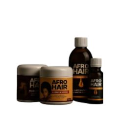 Afro Hair, Gamme de Produits pour Cheveux 4 Pièces