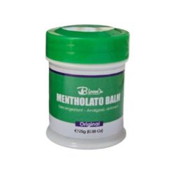 Pommade Bloom'in MENTHOLATO BALM décongestionnante et analgésique 25g.