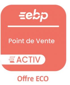 Logiciel de Caisse et de Gestion Commercial EBP Point de Vente PRO 2025