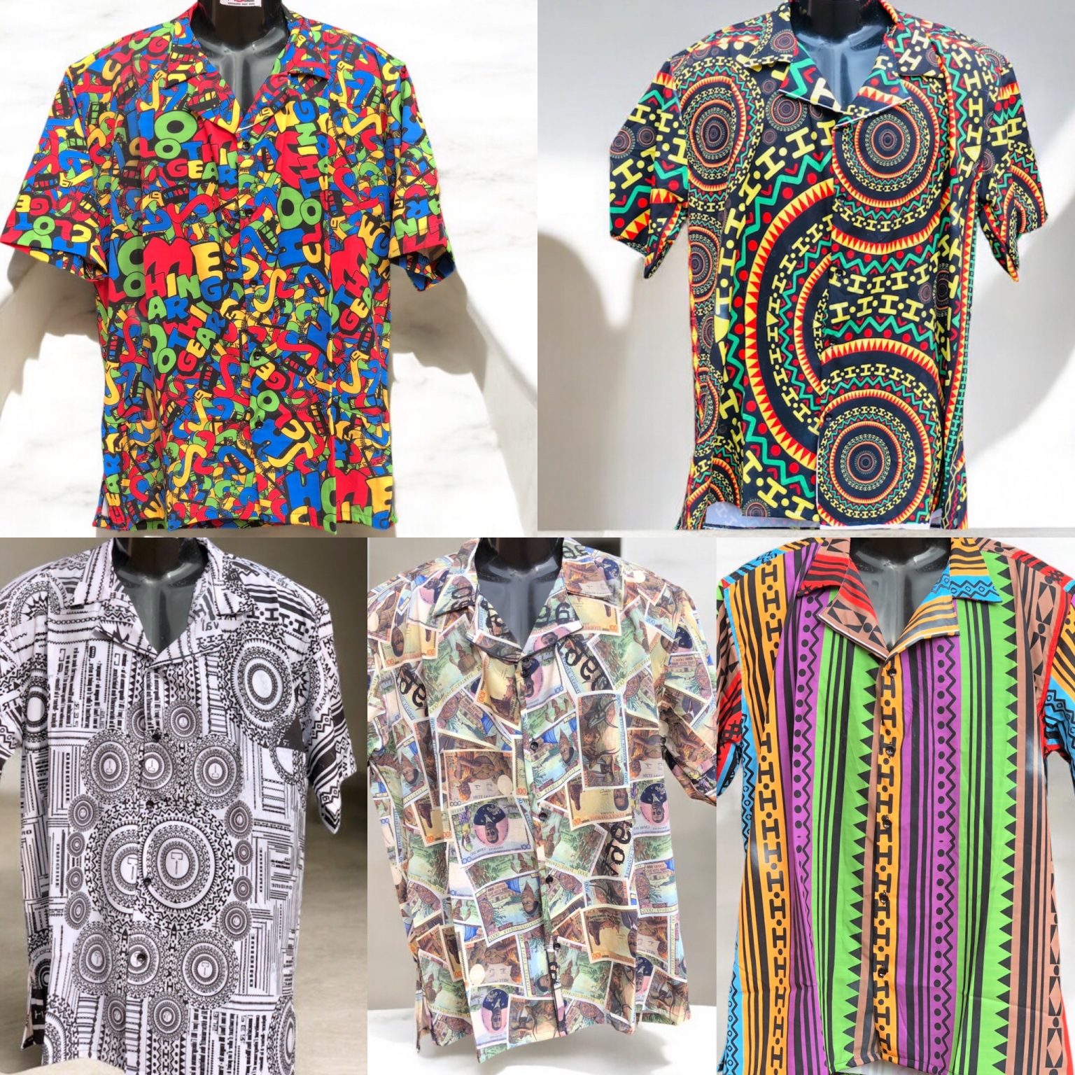 Chemisettes afritude Matière : tissu soie Tailles : oversize Design 𝐛𝐲 Gab’Un Made in Cameroon