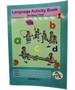 Livre Scolaire Language activity book Nursery 1