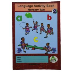 Livre Scolaire Language activity book Nursery 2
