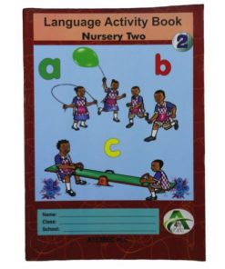 Livre Scolaire Language activity book Nursery 2