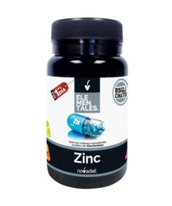 Complément Alimentaire Elementales Zinc Novadiet Pour Renforcer Le Système Immunitaire et Protéger Les Cellules 60 capsules