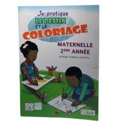 Livre Scolaire Je pratique le Dessin et le Coloriage 2ème année