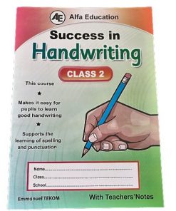 Livre d'écriture Success in Handwriting CLASS 2