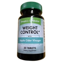 Complètement Alimentaire People's Choice Weight Control Pour La Gestion Du Poids 30 Comprimés