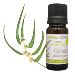 Huile Essentielle de Cajeput BIO , Revigorante & Purifiante , 10ml