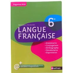 Livre Scolaire De Langue française 6e