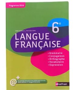 Livre Scolaire De Langue française 6e