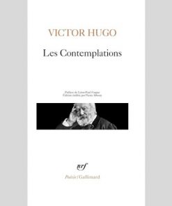 LIvre Scolaire De Poésie Les Contemplations de victor Hugo