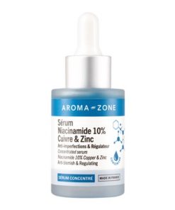 Sérum concentré Niacinamide 10%, Cuivre & Zinc anti-inperfections et regulateur AROMA-ZONE 30ml