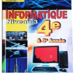 Livre Scolaire D'Informatique 4ème/3ème