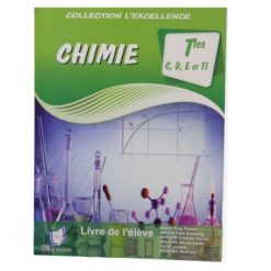 Livre Scolaire L' excellence en Chimie Tle C, D, TI & E