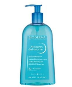 Gel nettoyant moussant haute tolérance et sans savon pour peaux sèches Atoderm BIODERMA 500ml