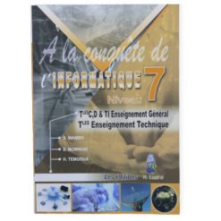 Livre Scolaire A la conquête de l'informatiquе niveau 7 Tle D & TI