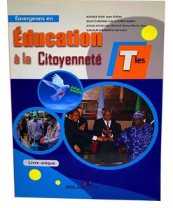 Livre Scolaire Emergeons en éducation à la citoyenneté Tle