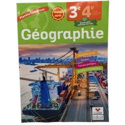Livre Scolaire De Géographie Planète Cameroun 3ème