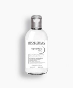 Eau micellaire unifiante éclat pour peau hyperpigmentée, taches brunes Pigmentbio H2O 250 BIODERMA 250ml