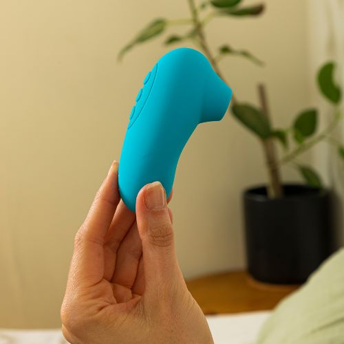 Sextoys Clitoridien et point G avec 10 modes de succion puissants, Étanche et rechargeable USB, En silicone Cake Little Sucker